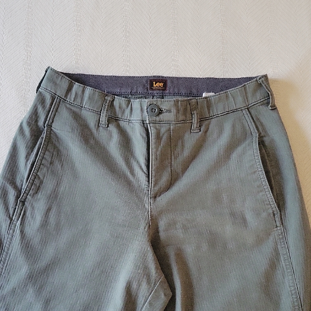 Lee Olive Chino Pants